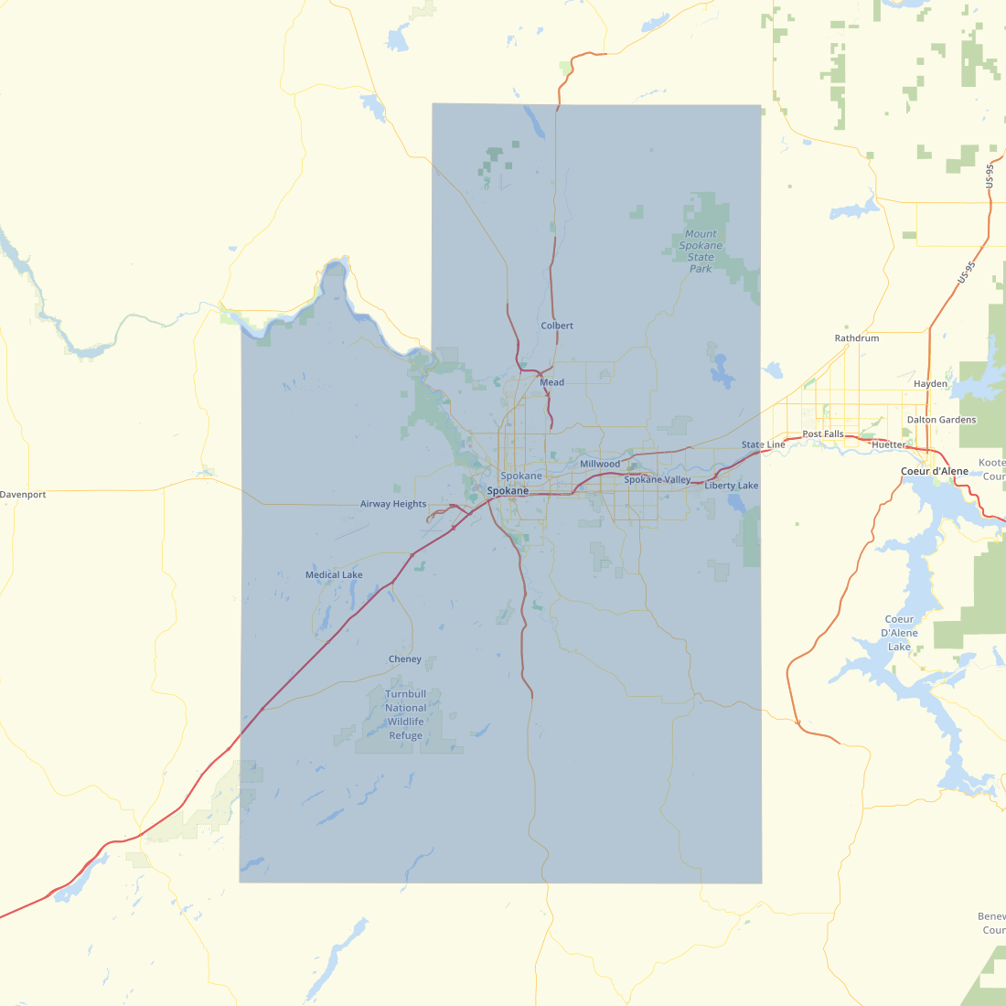 Spokane Zip Codes